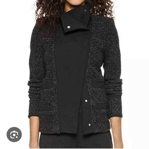 IRO wool blend " Cydney" cross front jacket Sz 36/4